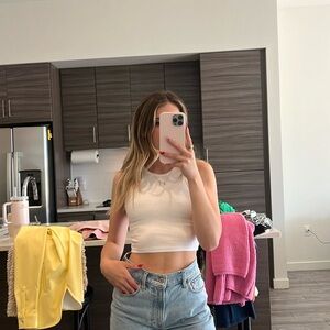 Zara cropped tank